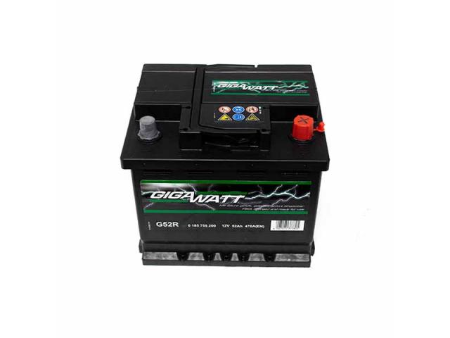 Gigawatt G52R 52Ah 470A
