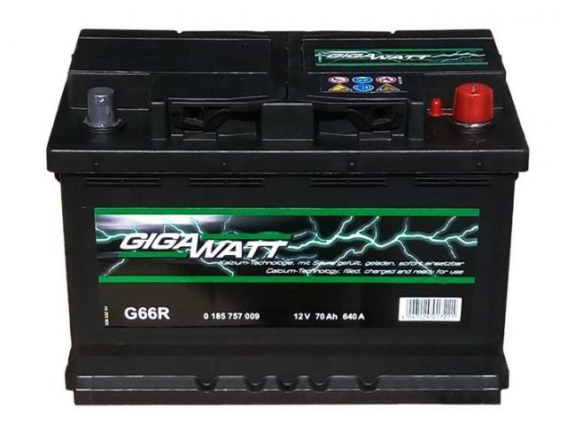 Gigawatt G66R 70Ah 640A